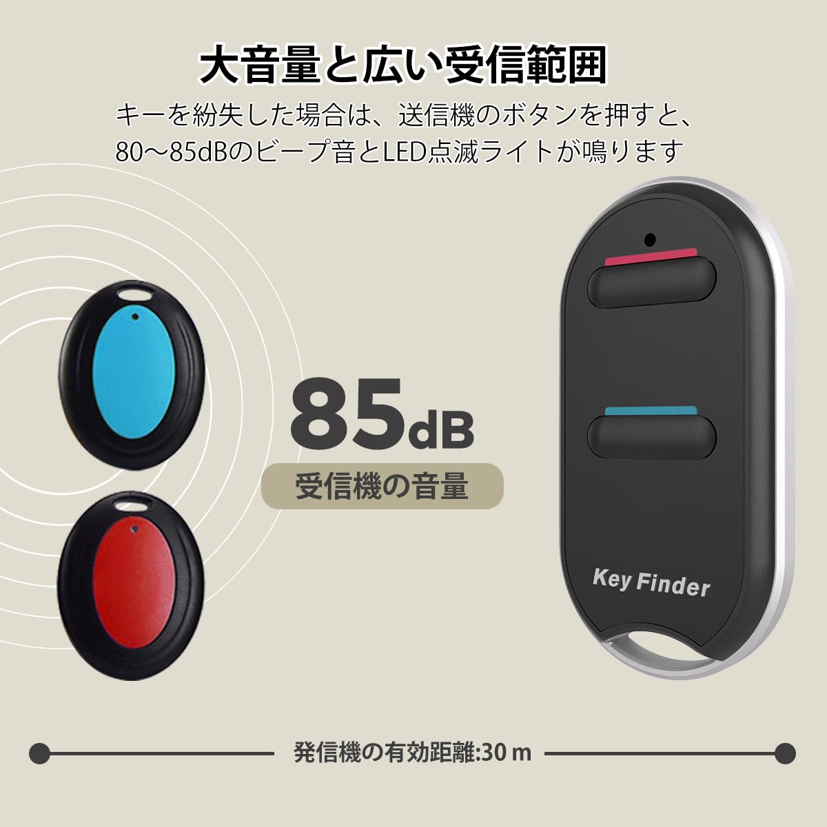 Amazon.co.jp: キーファインダー 探し物発見器 Key Finder Item